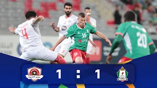 ملخص وأهداف مباراة الوحدات و الجزيرة         الدوري الأردني للمحترفين   سي أف أي             دندنها