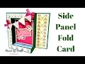 Side Panel Fold Card Fun Fold Cards Mixed Up Craft