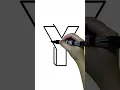 3D Letter Y