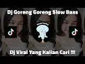 DJ GORENG GORENG | SLOW BASS MENGKANE | TIKTOK VIRAL 2025