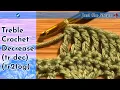 Treble Crochet Decrease tr dec tr2tog Just The Steps Crochet