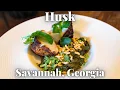 Eating at Husk One of the Best Restaurants in Savannah Georgia