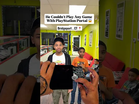 His PlayStation Portal Had INSANE Stick Drift! 😱 #shorts