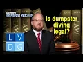 Is dumpster diving legal in Las Vegas