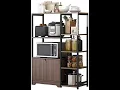 Kitchen Rack Microwave Oven Stand Installation