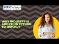 Why Industry Is Adopting Python So Quickly Online Training for Python H2k infosys Free Demo