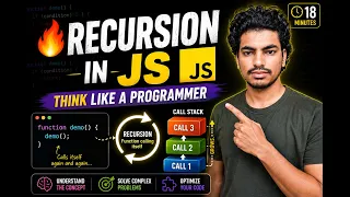 Recursion in JavaScript Explained Complete Beginner Guide with Examples
