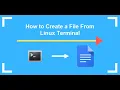 Working with LINUX VI Editor - Part 1