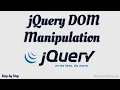 jQuery DOM manipulation