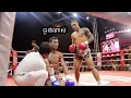 Download Lagu វៃធ្ងន់ៗច្បាស់ៗណាស់ ទប់មិនជាប់ទេ Rin Devith KO Boxing Kun Khmer Camboida