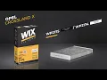 HOW TO REPLACE A WIX FILTERS CABIN FILTER I OPEL CROSSLAND X 447 I WP2175 WP2174