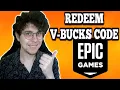How To Redeem V-Bucks Card In Epic Games
