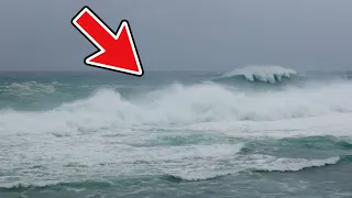 台風直後の海に入ったらヤバいことになってるらしい。。