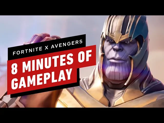 8 Minutes of Fortnite X Avengers: Endgame Gameplay