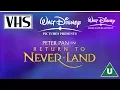Opening to Return to Never Land UK VHS (2002)