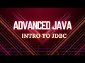 2 Introduction to JDBC Advanced Java