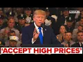Trump urges Americans to accept high gas prices to prevent an evil country from nuclear weapon