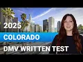 2025 Colorado DMV Written Test Practice 25 Questions to Pass on Your First Try Test 1