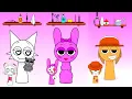Download Lagu Ohh NO! HELP WENDA 🆚 PINKY 🆚 TUNNER Sprunki Incredibox Animation #624