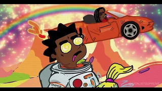 kodak black x lil wayne codeine dreaming music video moon rock 