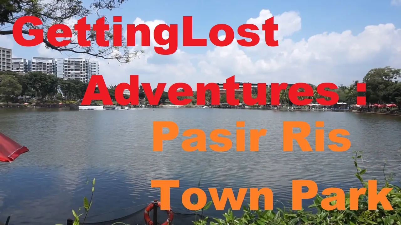 GettingLost Adventures : Pasir Ris Town Park with a huge fishing pond in the middle of the park