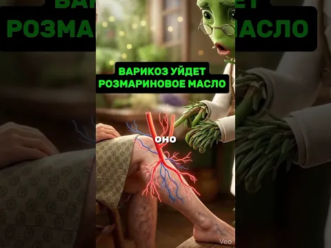 Розмаринрвле масло от Варикоза #варикоз #розмарин #здоровье #народный