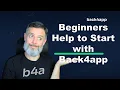 Beginners Help to Start with Back4app