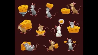 Amazing and sharp Cake Robbing by Rat Ninja Mouse Level 1 To 5