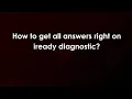 How to get all answers right on iready diagnostic
