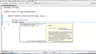 How to convert String to Integer in java