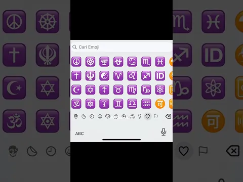 PENEMUAN EMOJI AGAMA YANG TIDAK PERNAH KITA LIHAT #fyp #gudangit