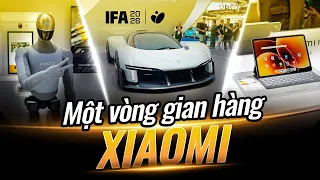 IFA26: Dạo một vòng gian hàng Xiaomi: Mang cả siêu xe, robot và điện thoại gập tới nè