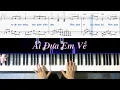 Download Lagu Ai Đưa Em Về (Nguyễn Ánh 9) | Piano cover | Easy level | Linh Nhi