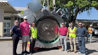 Proton Accelerator Arrives at BayCare Cancer Institute at St Joseph s Hospital