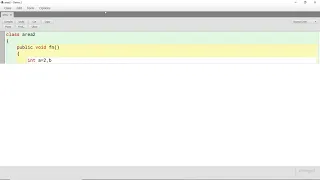Program to calculate area of rectangle in BlueJ coding