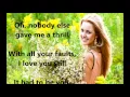 It Had To Be You KENNY ROGERS with