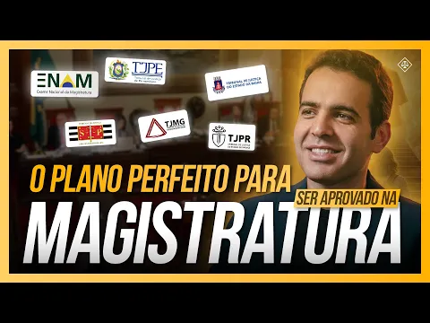 Vídeo: o plano de estudo para ser aprovado na magistratura