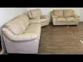 3-Piece Leather Sofa Set Used Couches for Sale Maryland Delivery