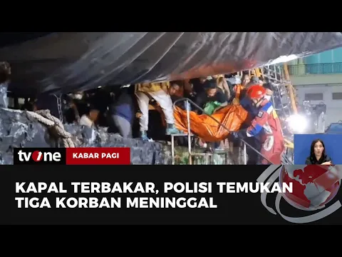 Polisi Temukan 3 Jenazah Terjebak dalam Kapal Terbakar