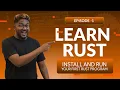How to install Rust and run your first program Rust in four minutes Sksudharsanan