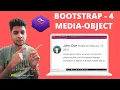 Media Objects in Bootstrap in Hindi Bootstrap 4 Tutorial for beginners in Hindi - 21
