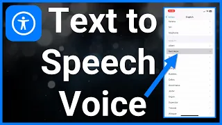 How To Change Text To Speech Voice On IPhone 