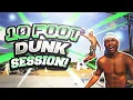 MY FIRST WINDMILL ON 10 FEET 5 10 Dunker - 10 Foot Dunk Session