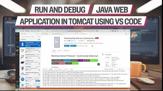 Run and Debug Java Web Application in Tomcat using VS Code in 2025 Use Community Server Connector