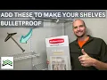 How To Install Closet Shelves Rubbermaid Fasttrack Closet Kit