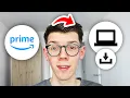 How To Download Movies TV Shows From Amazon Prime In Laptop PC - Full Guide