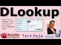 How to use the DLookup Function to Look Up a Value from a Table or Query in Microsoft Access