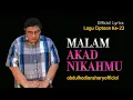 Download Lagu SEHARUSNYA AKU YANG MENGUCAPKAN AKAD | abdulhadiansharyofficial / Official Lyrics