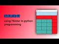 How to create a Calculator using python tkinter Programmatic - tech