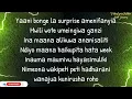 Inauma, Aslay Cover by Stanza Kika (Lyric Video)